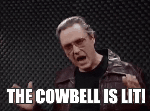 Funny Gif Images Snl More Cowbell Gif
