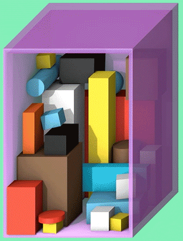 Geometry Clipping GIF by Clemens Reinecke