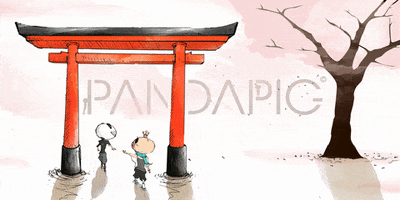 kennethchan-d7ed hero panda and princess pig pandapig_sakura GIF