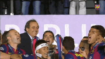 champions league soccer GIF by FC Barcelona