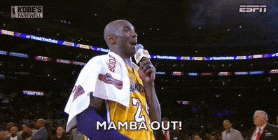 Mamba Out Los Angeles Lakers GIF by NBA