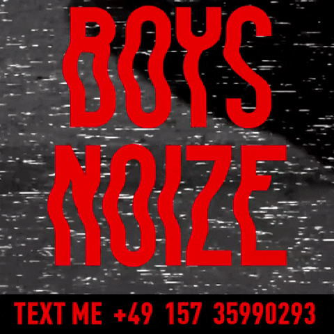 techno berlin GIF by Boys Noize