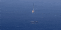 falcon 9 spacex landing GIF by Product Hunt
