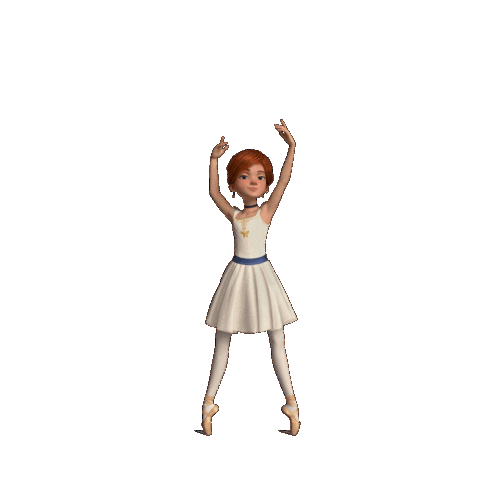 Ballerina Leap Movie Sticker by LEAP!