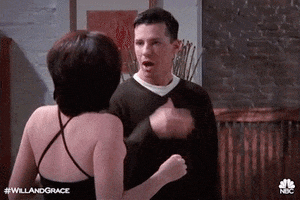 megan mullally omg GIF by Will & Grace