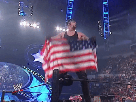 American Flag Wrestling GIF by WWE - Find & Share on GIPHY
