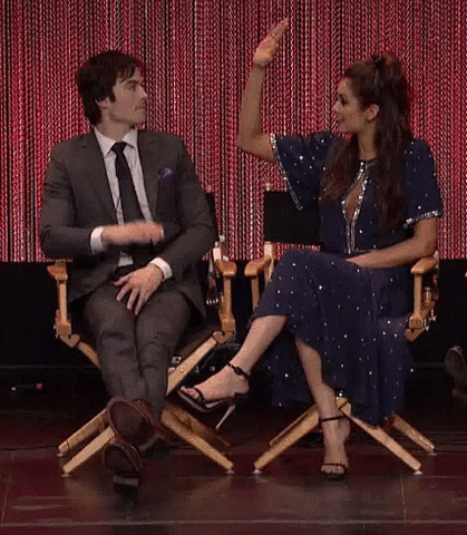 high five vampire diaries GIF by The Paley Center for Media