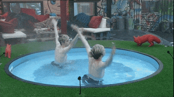 celebrity big brother synchronised swimming GIF by Big Brother UK