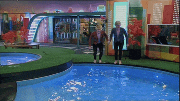 celebrity big brother jump GIF by Big Brother UK