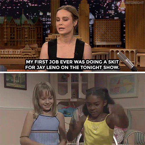 brie larson lol GIF by The Tonight Show Starring Jimmy Fallon