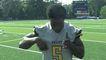 football eating GIF by Marian University