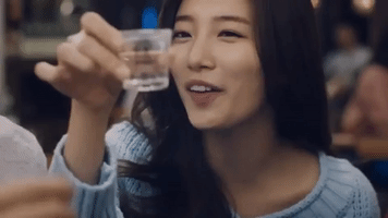 Miss A Drinking GIF