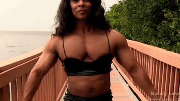 Nancy Lewis Female Muscle GIF