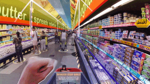 Image result for gif augmented reality grocery