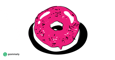 Homer Simpson Donut GIF by Grammarly.com