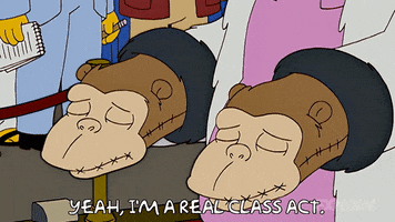 Episode 5 Monkey Puppets GIF by The Simpsons
