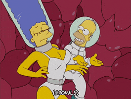 homer simpson space GIF