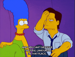 disappointed marge simpson GIF
