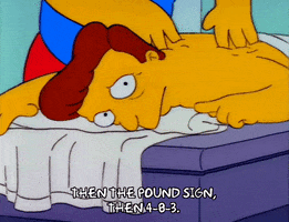 Season 3 Massage GIF by The Simpsons
