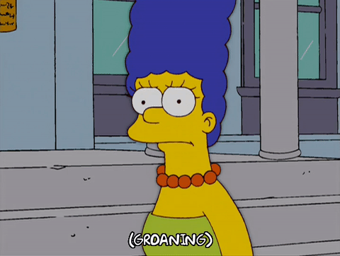Looking Marge Simpson GIF - Find & Share on GIPHY