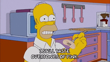 Episode 18 Pink GIF by The Simpsons