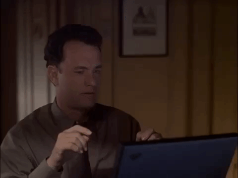 Image result for gif you've got mail