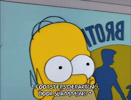 Hear Season 4 GIF by The Simpsons