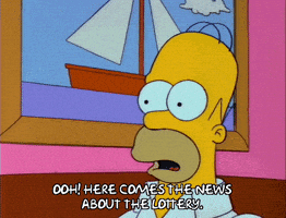 Excited Season 3 GIF by The Simpsons