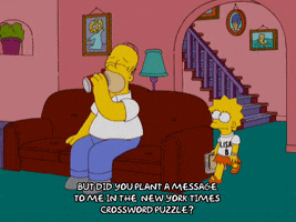 Lisa Simpson Home GIF by The Simpsons
