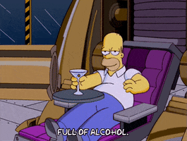 Drunk Episode 9 GIF by The Simpsons