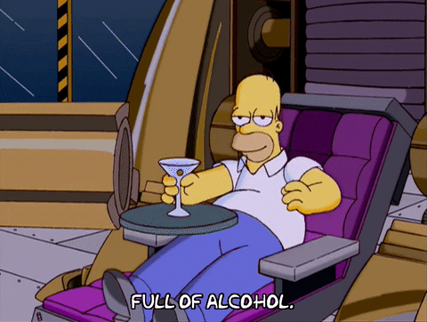 Drunk Homer Simpson GIF - Find & Share on GIPHY