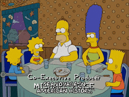 Lisa Simpson Table GIF by The Simpsons