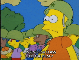 Season 1 Army GIF by The Simpsons