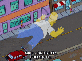 homer simpson ghost GIF