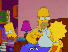 Talking Season 3 GIF by The Simpsons