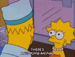 Talking Season 3 GIF by The Simpsons