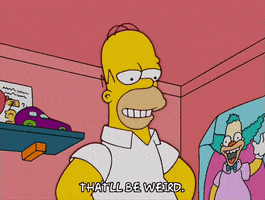 looking up homer simpson GIF