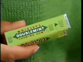 doublemint gum GIF