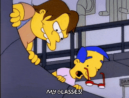 Season 3 Glasses GIF by The Simpsons