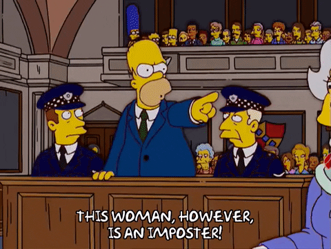 Episode 4 Imposter GIF by The Simpsons - Find & Share on GIPHY