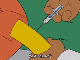 Struggling Season 15 GIF by The Simpsons