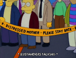 Stay Back Season 3 GIF by The Simpsons