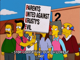 the simpsons ruth powers GIF