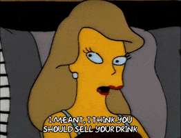 Season 3 Drink GIF by The Simpsons
