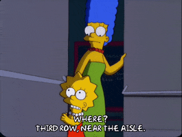 marge simpson pointing GIF