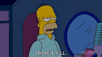 Episode 19 Zombie GIF by The Simpsons