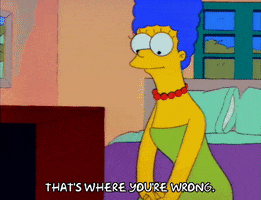 Youre Wrong Season 3 GIF by The Simpsons