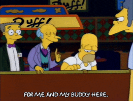 Season 3 Bar GIF by The Simpsons