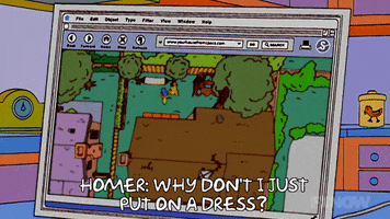 Episode 17 Monitor In Kitchen GIF by The Simpsons