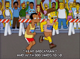Episode 14 Race GIF by The Simpsons
